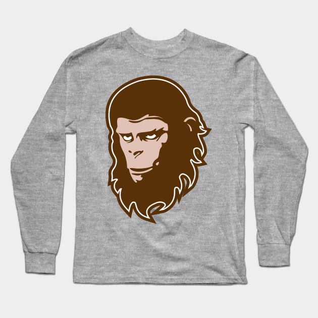 Planet of the Apes: Caesar Long Sleeve T-Shirt by HustlerofCultures